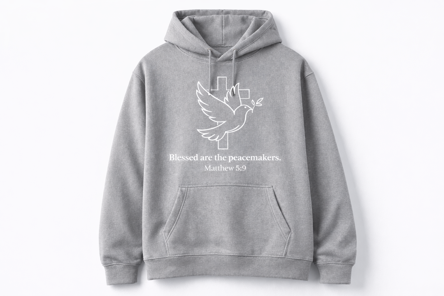 "BLESSED ARE THE PEACEMAKERS" MEN'S HOODIES