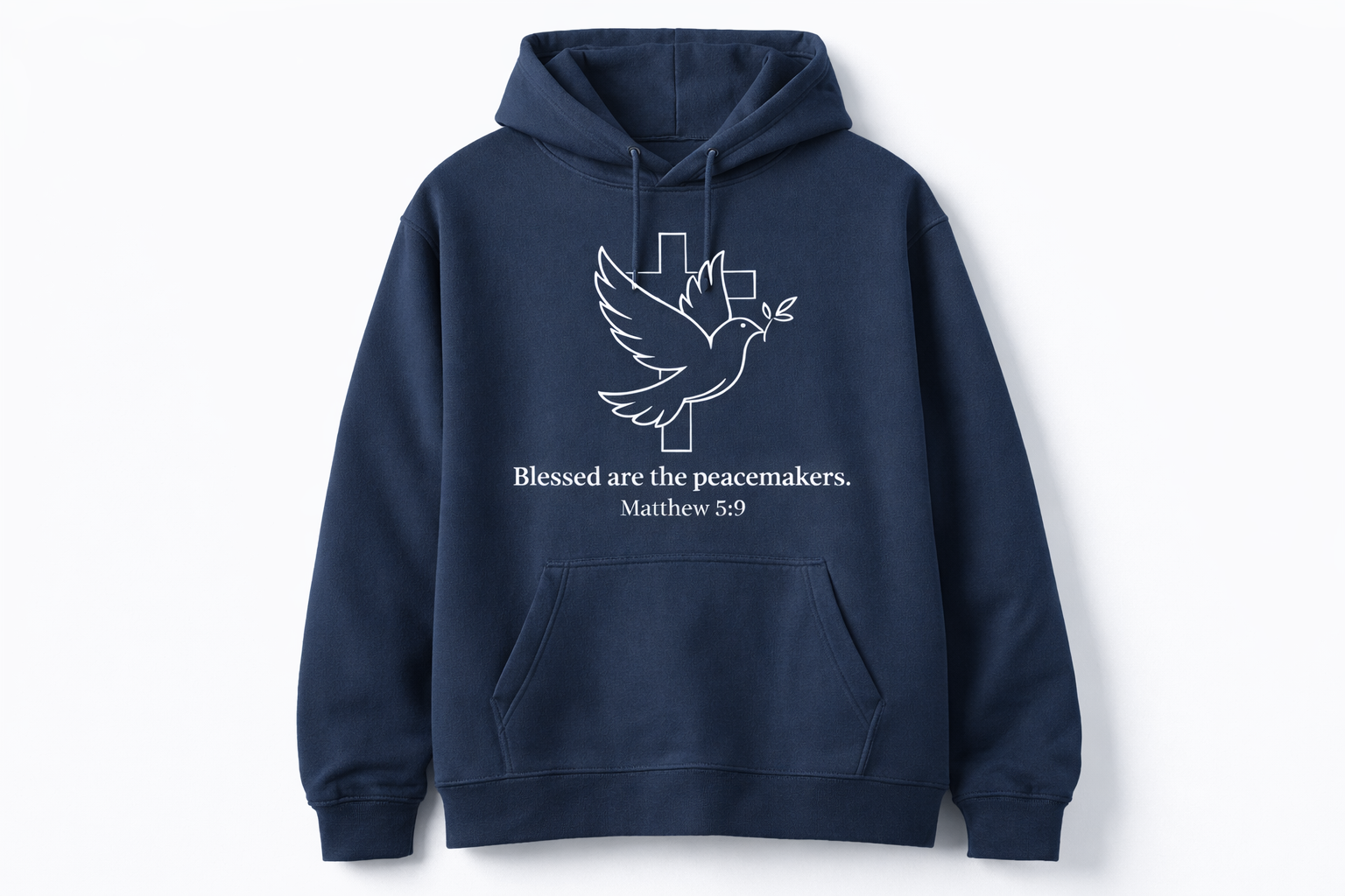 "BLESSED ARE THE PEACEMAKERS" MEN'S HOODIES