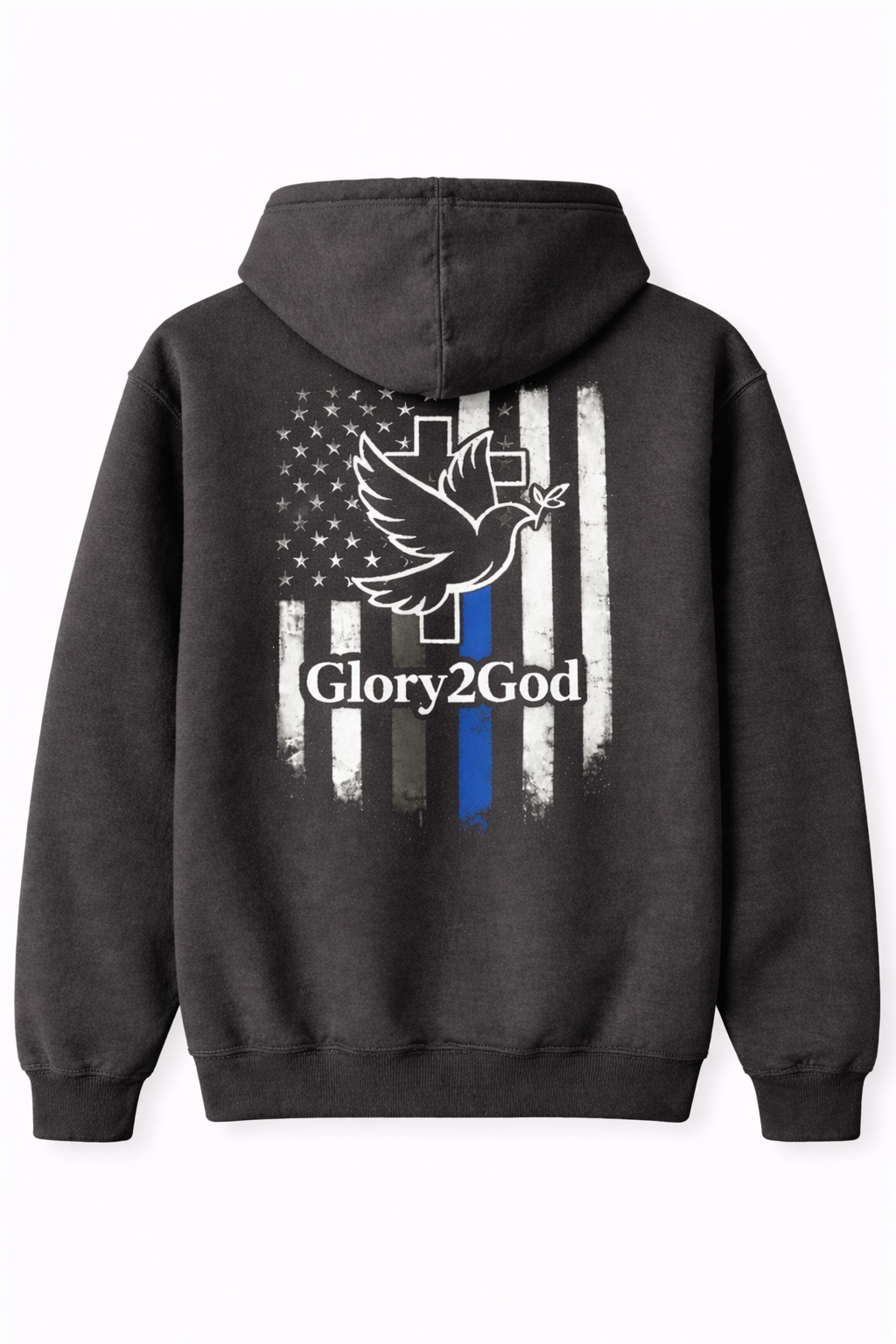 "GLORY2GOD" LAW ENFORCEMENT HOODIE