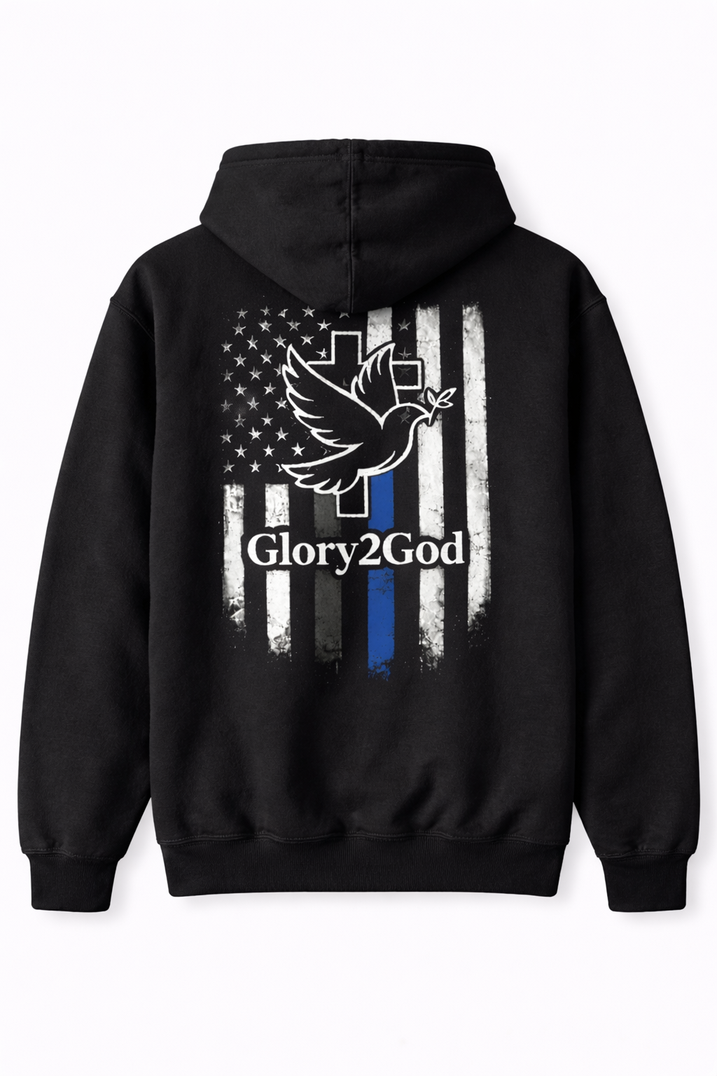 "GLORY2GOD" LAW ENFORCEMENT HOODIE